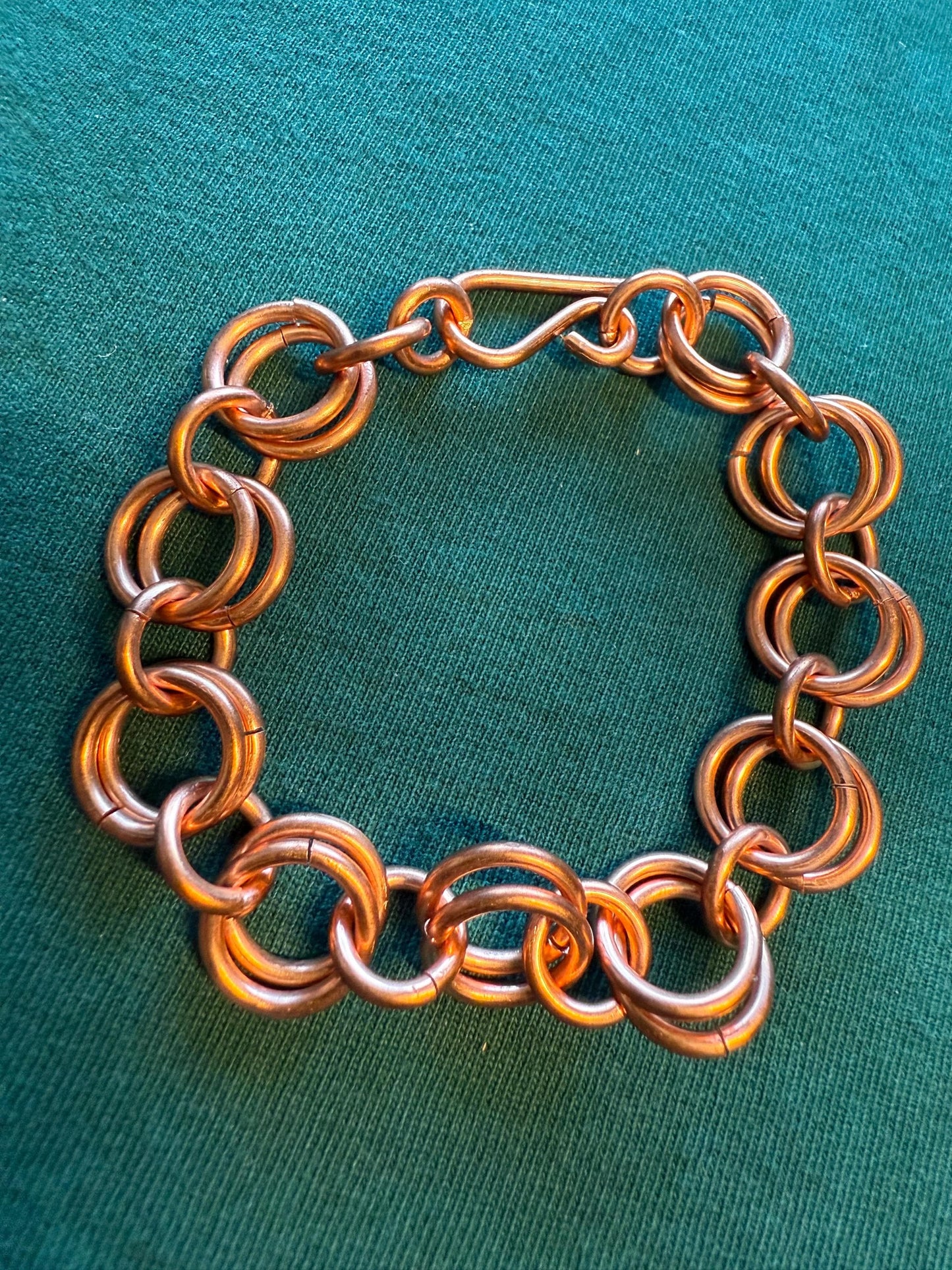 Copper Wire Wrapped Bracelet