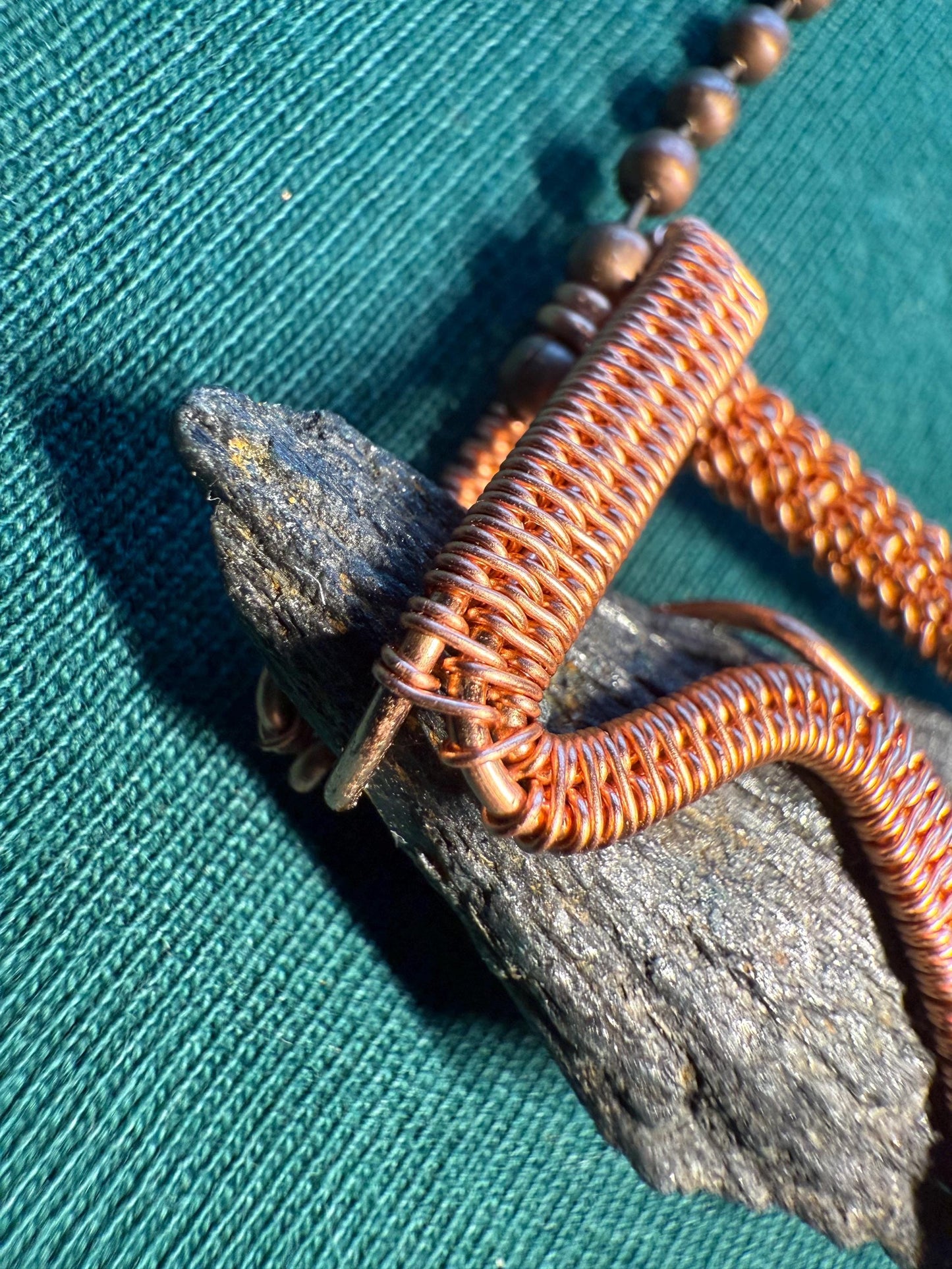 Black Kyanite Necklace
