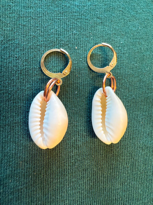 Cowrie Shell Earrings