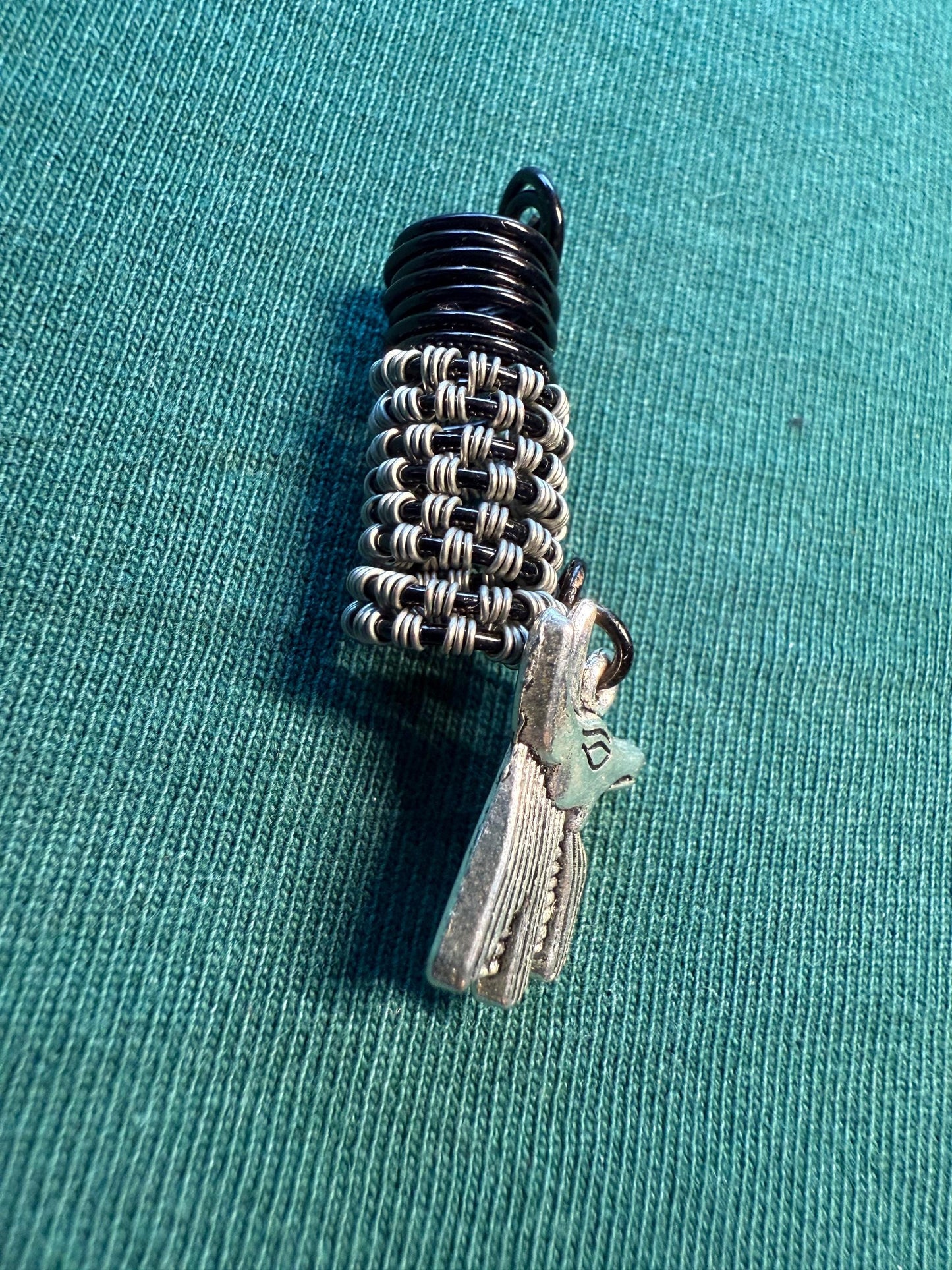 Anubis Silver  Loc/Braid/Hair Jewels