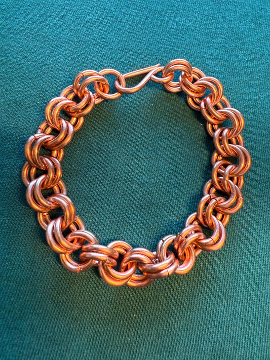Copper Wire Wrapped Bracelet
